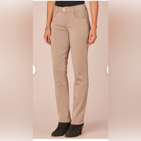 Democracy “Ab”solution straight leg, mid rise pants size 6 - Picture 2 of 6